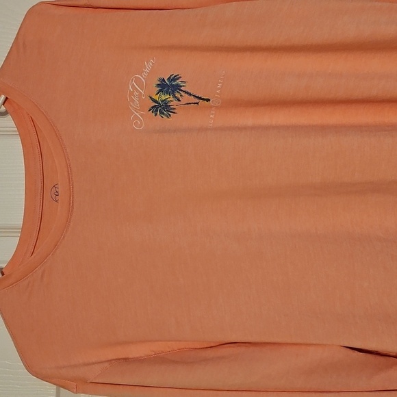 Lauren James Coral Pink Long Sleeve Shirt - Picture 2 of 9